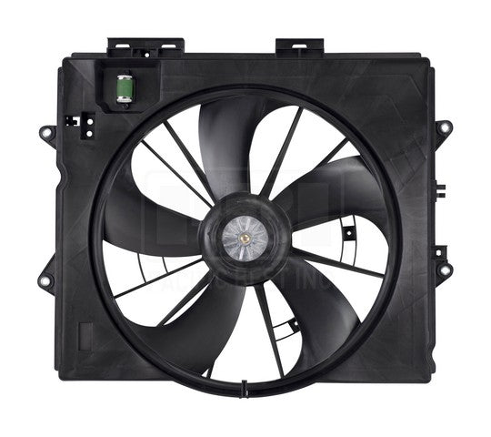 Dual Radiator and Condenser Fan Assembly Pacific Auto Company PF72157