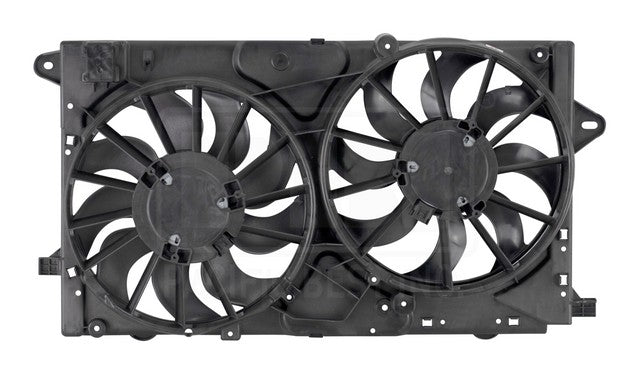 Dual Radiator and Condenser Fan Assembly Pacific Auto Company PF7322