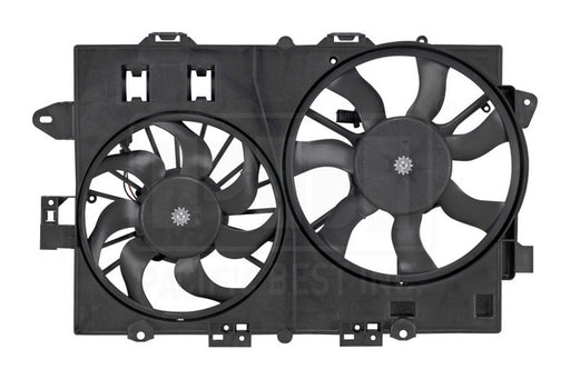 Dual Radiator and Condenser Fan Assembly Pacific Auto Company PF73532