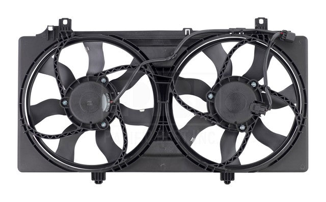 Dual Radiator and Condenser Fan Assembly Pacific Auto Company PF7394
