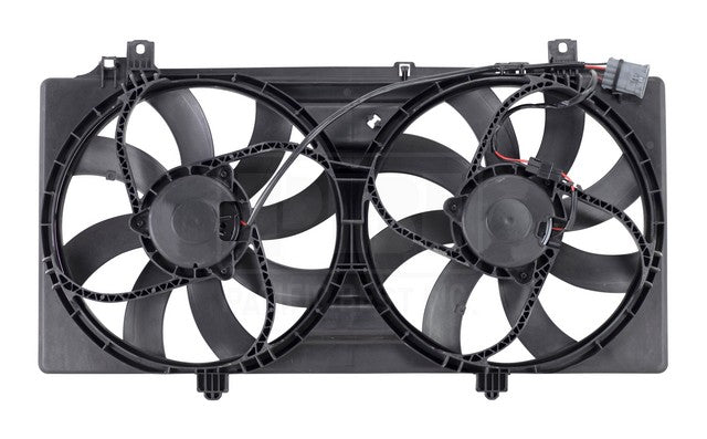 Dual Radiator and Condenser Fan Assembly Pacific Auto Company PF7395