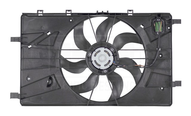 Dual Radiator and Condenser Fan Assembly Pacific Auto Company PF74852
