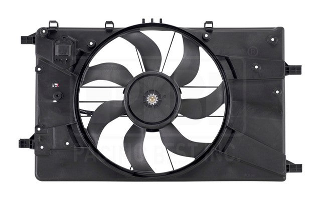Dual Radiator and Condenser Fan Assembly Pacific Auto Company PF74853