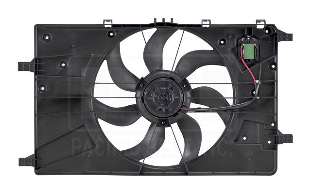 Dual Radiator and Condenser Fan Assembly Pacific Auto Company PF74853