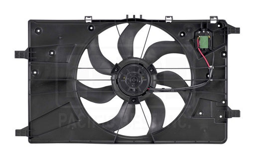 Dual Radiator and Condenser Fan Assembly Pacific Auto Company PF74853