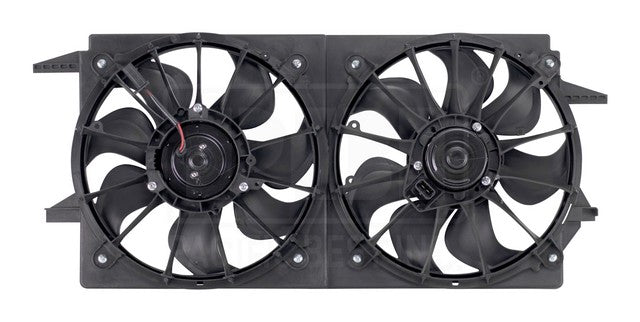 Dual Radiator and Condenser Fan Assembly Pacific Auto Company PF7601