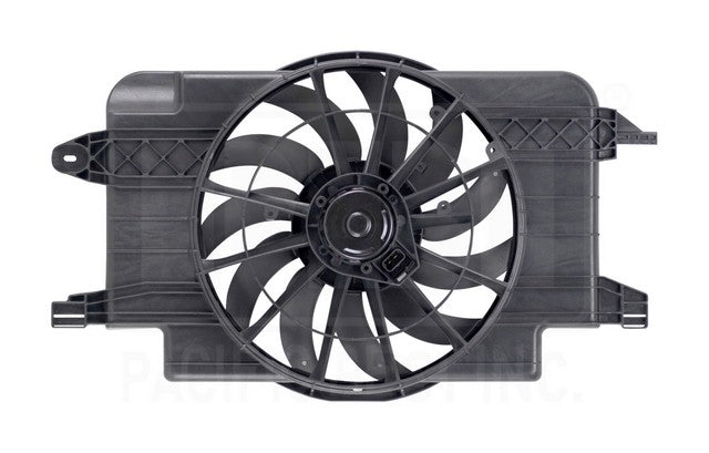 Dual Radiator and Condenser Fan Assembly Pacific Auto Company PF7801