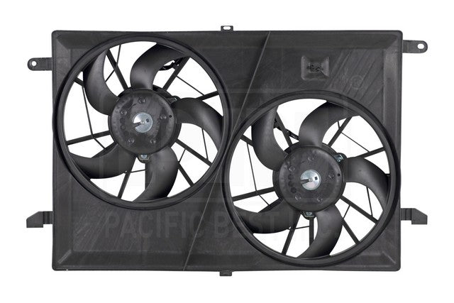 Dual Radiator and Condenser Fan Assembly Pacific Auto Company PF79001