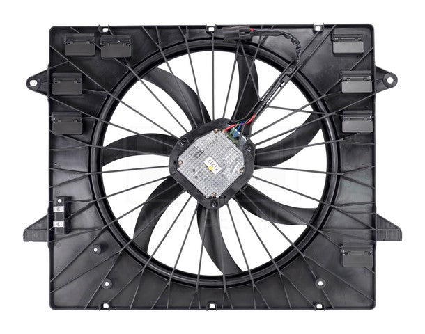 Dual Radiator and Condenser Fan Assembly Pacific Auto Company PF79006
