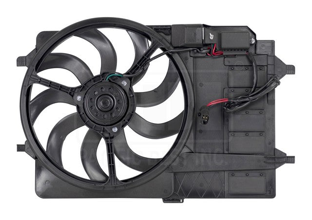 Dual Radiator and Condenser Fan Assembly Pacific Auto Company PF82131