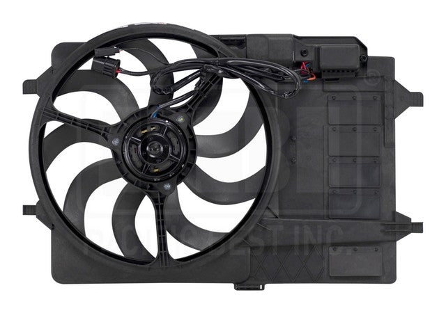 Dual Radiator and Condenser Fan Assembly Pacific Auto Company PF82132
