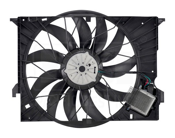 Dual Radiator and Condenser Fan Assembly Pacific Auto Company PF83005