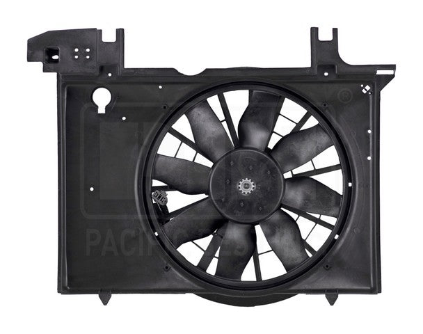 Dual Radiator and Condenser Fan Assembly Pacific Auto Company PF84121