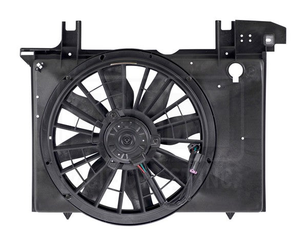 Dual Radiator and Condenser Fan Assembly Pacific Auto Company PF84121