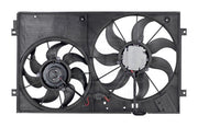Dual Radiator and Condenser Fan Assembly Pacific Auto Company PF85037