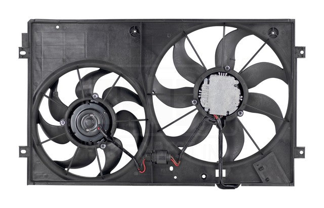 Dual Radiator and Condenser Fan Assembly Pacific Auto Company PF85037