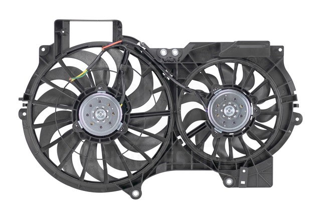 Dual Radiator and Condenser Fan Assembly Pacific Auto Company PF8506