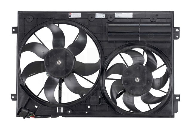 Dual Radiator and Condenser Fan Assembly Pacific Auto Company PF851413