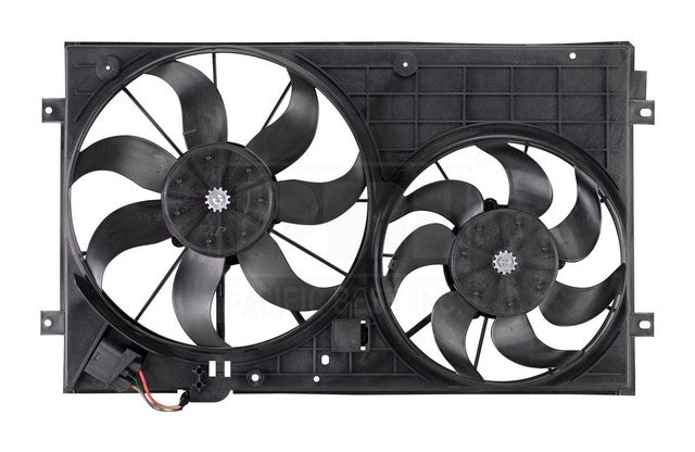 Dual Radiator and Condenser Fan Assembly Pacific Auto Company PF85141