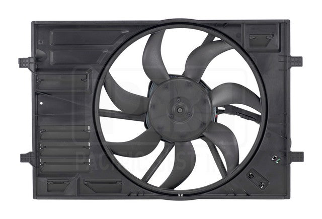 Dual Radiator and Condenser Fan Assembly Pacific Auto Company PF85144