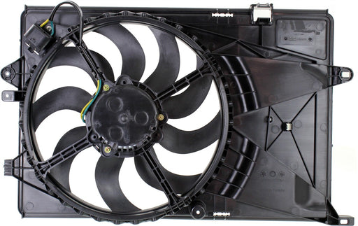 Auxiliary Engine Cooling Fan Assembly CarParts REP160911