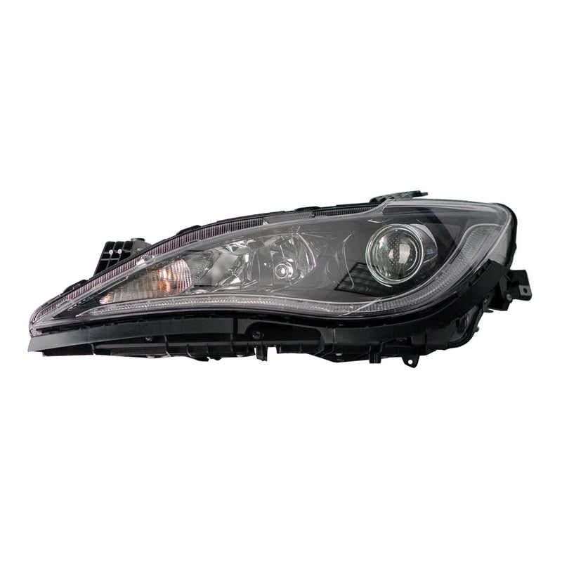 Remanufactured OE Driver Side Halogen Headlight Assembly – With Quad Lamps – Chrome – Code LME – Except Hybrid