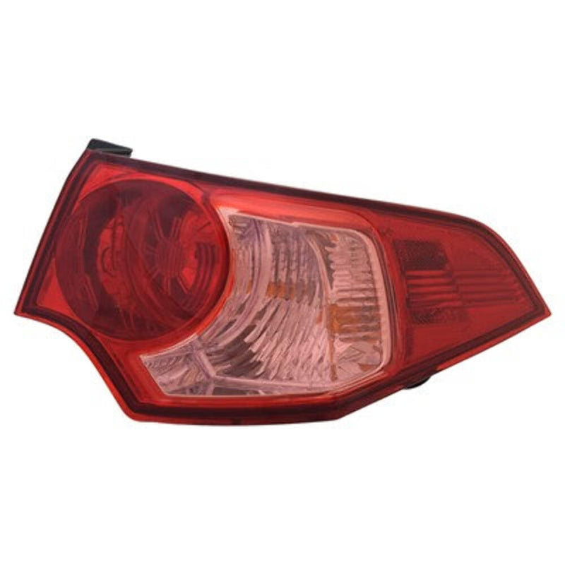Passenger Side Outer Tail Light Assembly; Fits Sedans