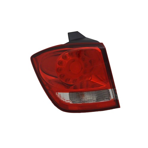 Driver Side Outer LED Tail Light Assembly – Remanufactured OE – Without Black Trim