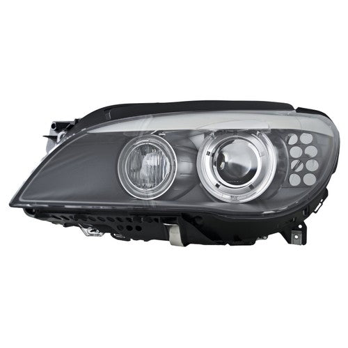 Driver Side HID Headlight Lens and Housing – With Curve Lighting – Without Logo