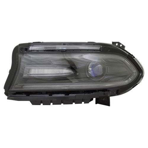 Remanufactured OE Driver Side Halogen Headlight Assembly – With LED Daytime Running Lamp