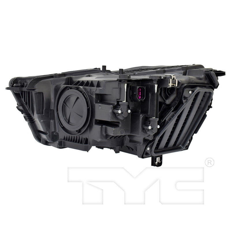 Passenger Side LED Headlight Lens and Housing; Adaptive; With LED Accent Strips; Supplied by Tier 1 Manufacturer