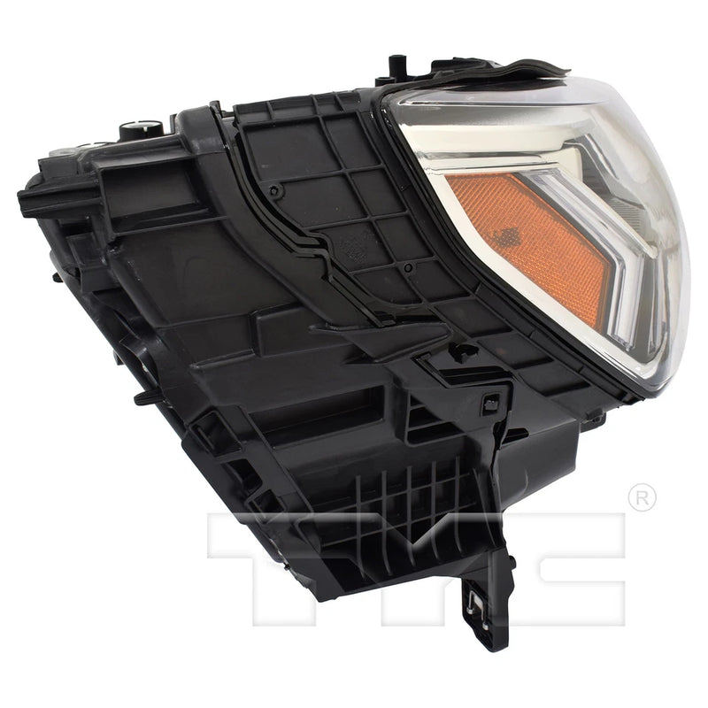Passenger Side LED Headlight Lens and Housing; Adaptive; With LED Accent Strips; Supplied by Tier 1 Manufacturer