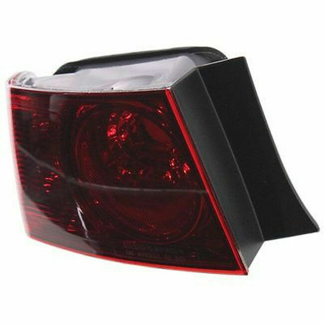 Driver Side Outer Tail Light Lens And Housing