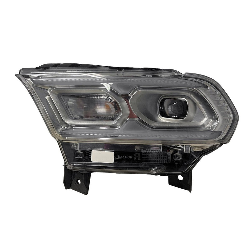Driver Side LED Headlight Assembly – With Bulb Signal Lamp – Chrome – For SXT Models – Without Logo
