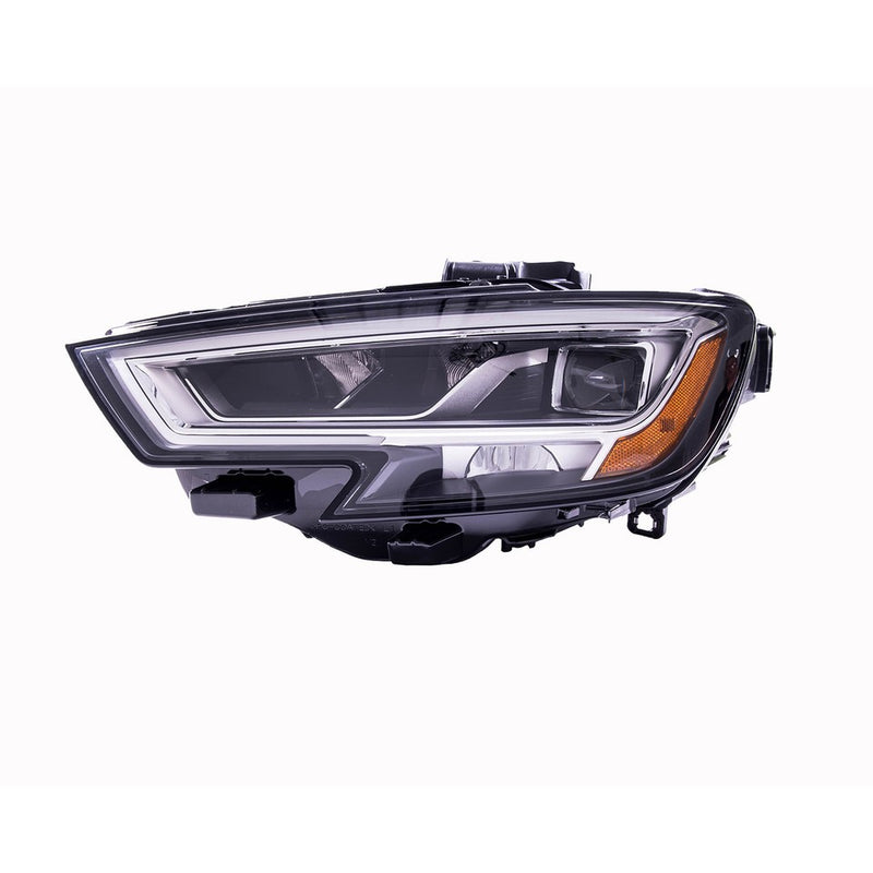 Driver Side LED Headlight Lens and Housing; Sedan and Cabrio; Tier 1 Manufacturer