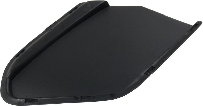 Driver Side Fog Light Cover [Inner Blanking Cover Behind Lower Grille]; Without M-Package; Black; Made of PP Plastic