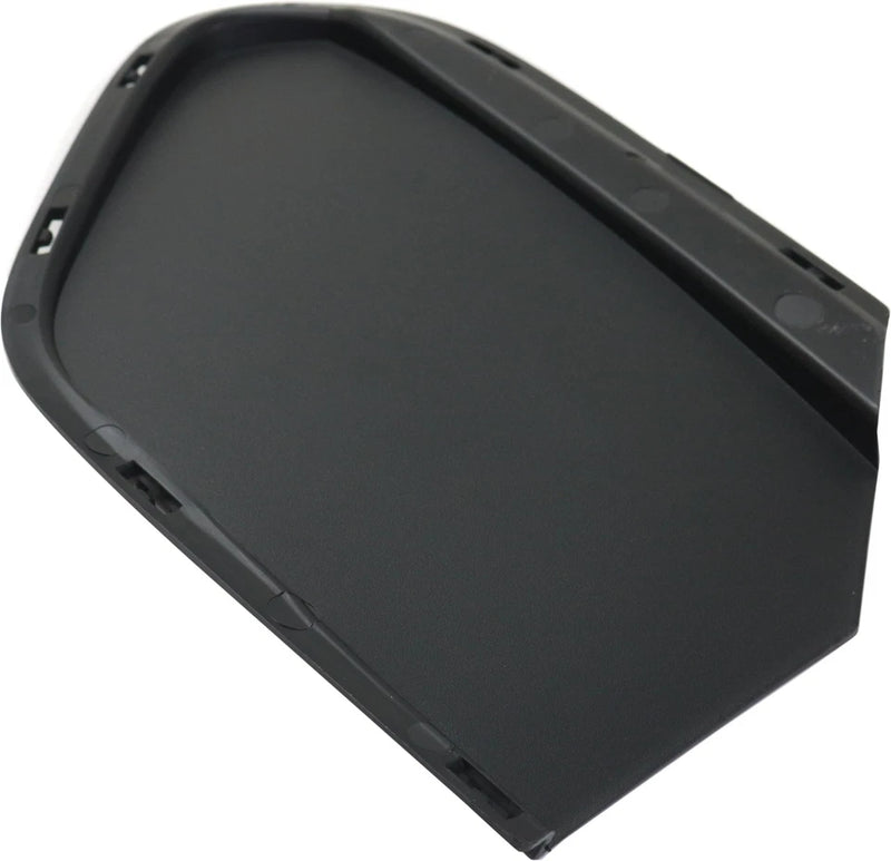 Driver Side Fog Light Cover [Inner Blanking Cover Behind Lower Grille]; Without M-Package; Black; Made of PP Plastic