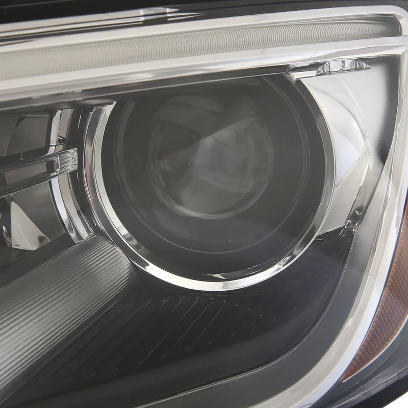 Driver Side HID Headlight Lens and Housing; Sedan and Convertible; Tier 1 Manufacturer