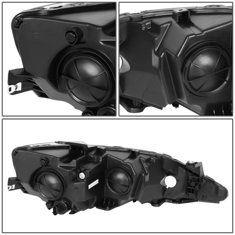 Driver Side Halogen Headlight Assembly – Code LMA – Without Quad Lights