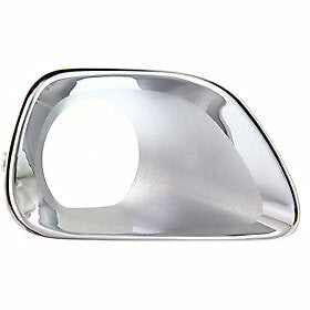 Driver Side Fog Light Bezel – Except SRT-8 Models – Chrome Finish – Made of Plastic