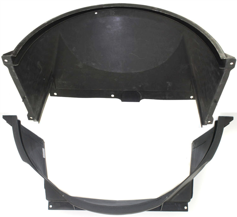 Engine Cooling Fan Shroud CarParts SET-C160308