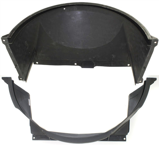 Engine Cooling Fan Shroud CarParts SET-C160308