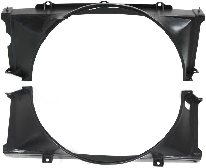 Engine Cooling Fan Shroud CarParts SET-C160314-2