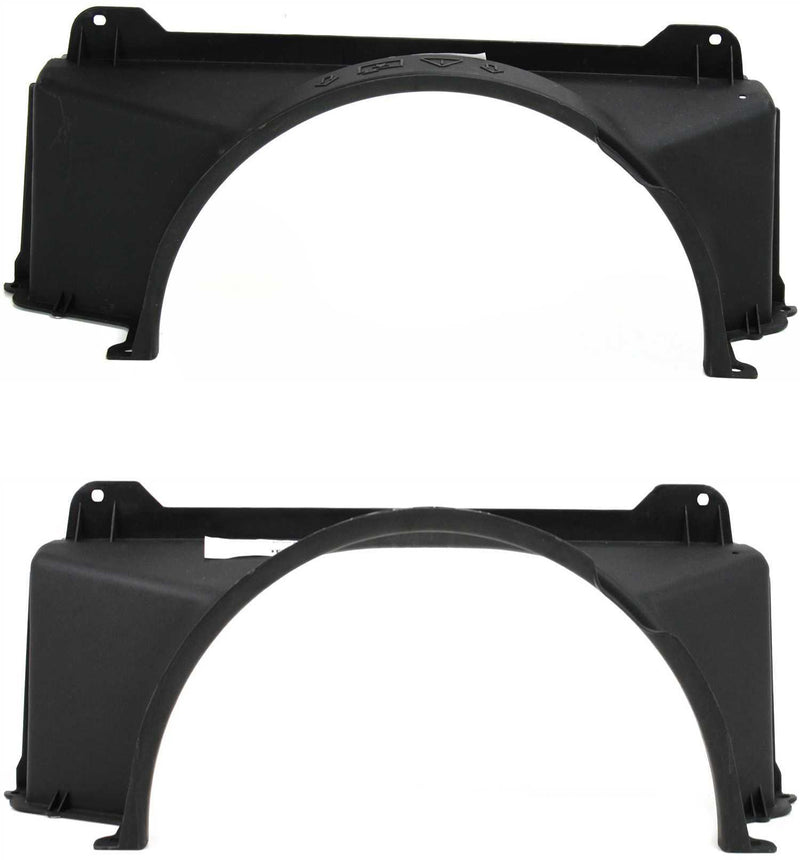 Engine Cooling Fan Shroud CarParts SET-C160329-2