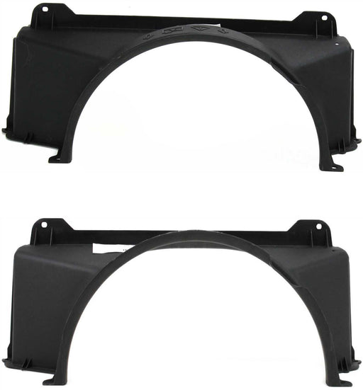 Engine Cooling Fan Shroud CarParts SET-C160329-2