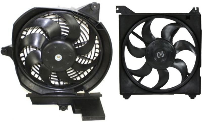 Auxiliary Engine Cooling Fan Assembly CarParts SET-CF-027