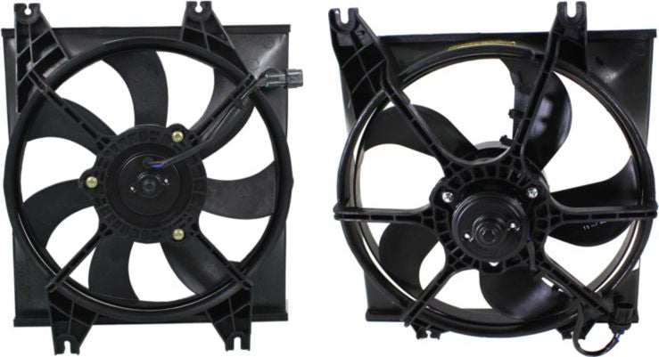 Auxiliary Engine Cooling Fan Assembly CarParts SET-CF-031