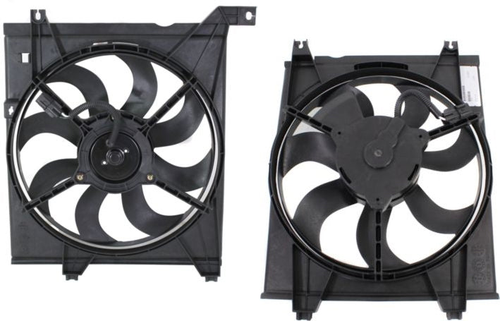Auxiliary Engine Cooling Fan Assembly CarParts SET-CF-057