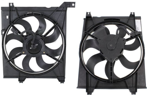 Auxiliary Engine Cooling Fan Assembly CarParts SET-CF-057