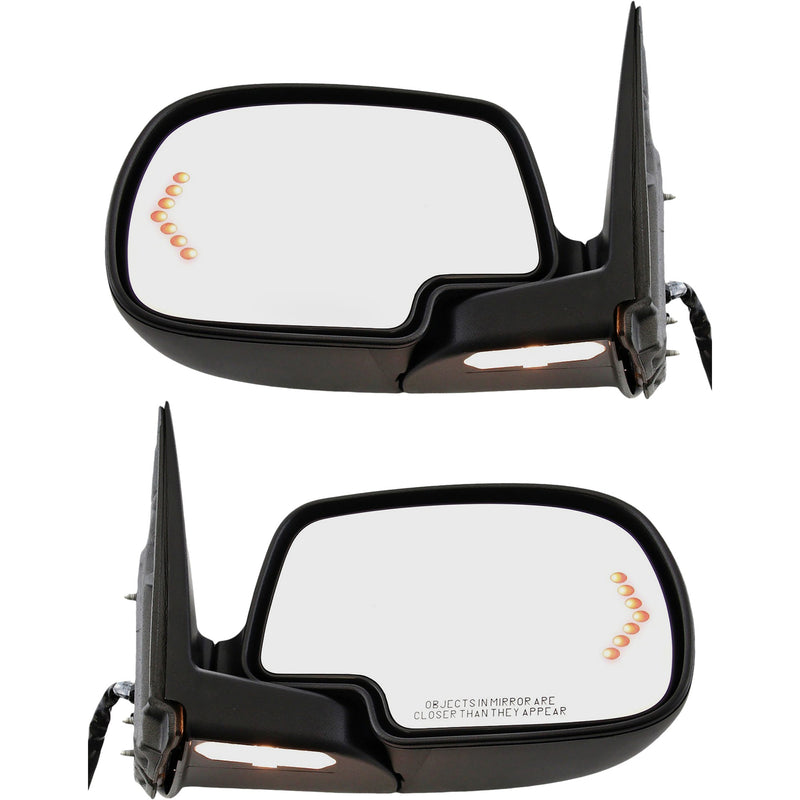 Door Mirror CarParts SET-CV45ER-S-B